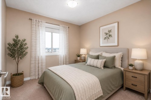 #146 5420 Grant Macewan Bv, Leduc, AB - Indoor Photo Showing Bedroom