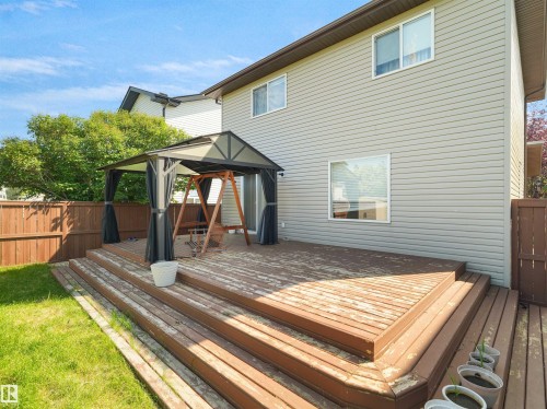 4808 34 Ave, Beaumont, AB - Outdoor With Deck Patio Veranda With Exterior