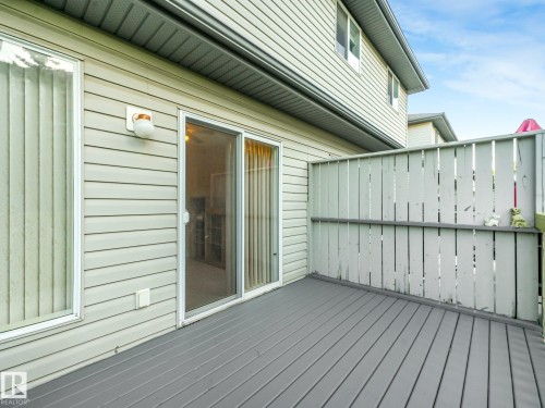 Backyard - 1142 Barnes Way Sw, Edmonton, AB - Outdoor With Deck Patio Veranda With Exterior