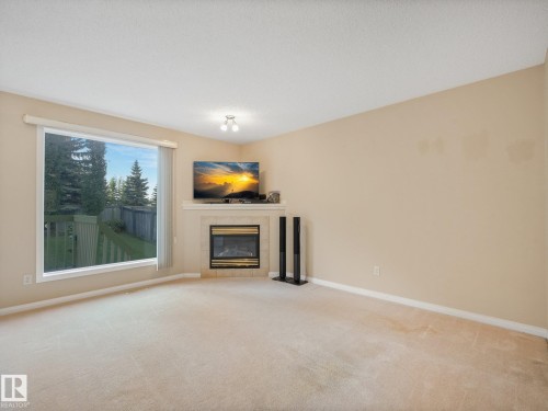 1142 Barnes Way Sw, Edmonton, AB - Indoor With Fireplace