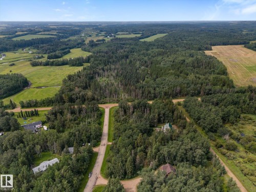 Expansive treed landscape with a winding road, surrounded by additional wooded areas and open fields - 2, 59031 Range Rd 232, Rural Thorhild County, AB - Outdoor With View