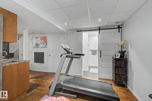 15727 141 Street Nw, Edmonton, AB - Indoor Photo Showing Gym Room