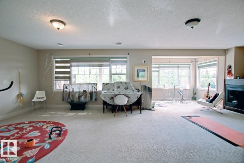6175 Stinson Way Nw, Edmonton, AB - Indoor With Fireplace