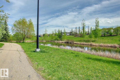 6175 Stinson Way Nw, Edmonton, AB - Outdoor With Body Of Water With View