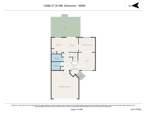 Floor plan - 13069 37 Street Nw, Edmonton, AB - Other