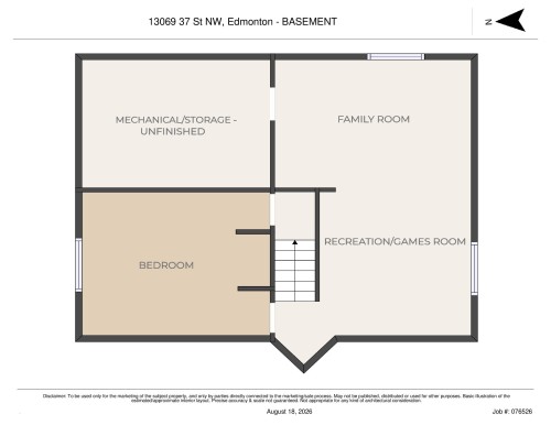 Floor plan - 13069 37 Street Nw, Edmonton, AB - Other