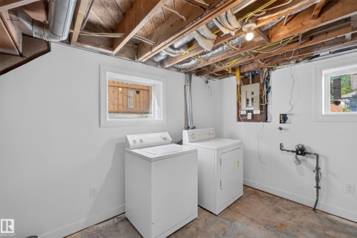 12306 95 Street Nw, Edmonton, AB - Indoor Photo Showing Laundry Room