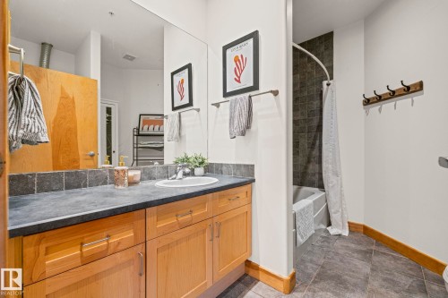 #205 10265 107 St Nw, Edmonton, AB - Indoor Photo Showing Bathroom