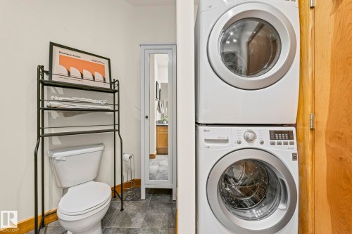 #205 10265 107 St Nw, Edmonton, AB - Indoor Photo Showing Laundry Room