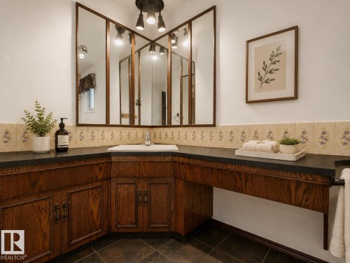 Virtually Staged - 11056 166 Avenue Nw, Edmonton, AB - Indoor Photo Showing Bathroom