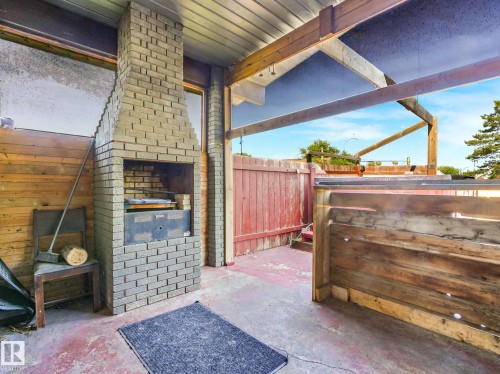 11056 166 Avenue Nw, Edmonton, AB - Outdoor With Fireplace