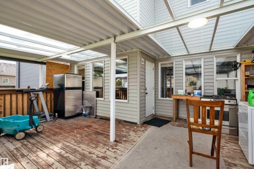 5608 17 Avenue Sw, Edmonton, AB - Outdoor With Deck Patio Veranda With Exterior