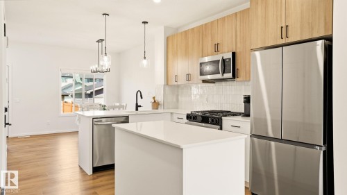 2804 193 Street Nw, Edmonton, AB - Indoor Photo Showing Kitchen With Upgraded Kitchen