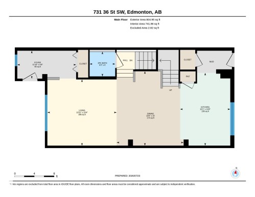 Floor plan - 731 36 Street Sw, Edmonton, AB - Other