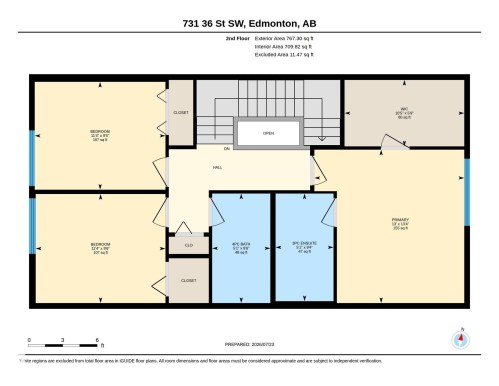 Floor plan - 731 36 Street Sw, Edmonton, AB - Other