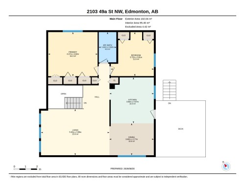 Floor plan - 2103 49A Street Nw, Edmonton, AB - Other