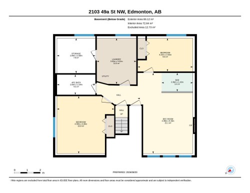 Floor plan - 2103 49A Street Nw, Edmonton, AB - Other