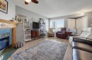 14903 128 Street Nw, Edmonton, AB  - Indoor Photo Showing Living Room With Fireplace 