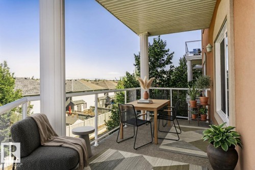 virtually staged - #341 263 Macewan Rd Sw, Edmonton, AB - Outdoor With Deck Patio Veranda With Exterior