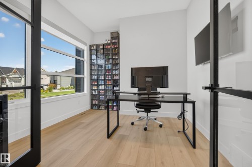 52 Harvest Crescent, Ardrossan, AB - Indoor Photo Showing Office