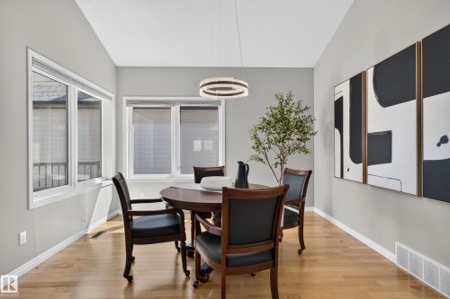 #20 18343 Lessard Rd Nw, Edmonton, AB - Indoor Photo Showing Dining Room