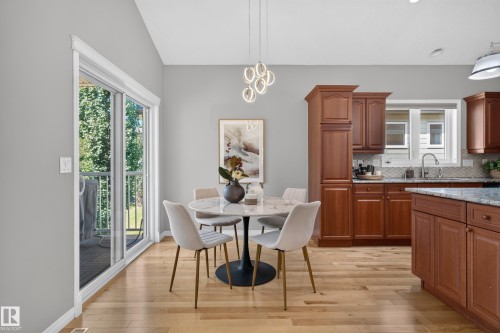 #20 18343 Lessard Rd Nw, Edmonton, AB - Indoor Photo Showing Dining Room