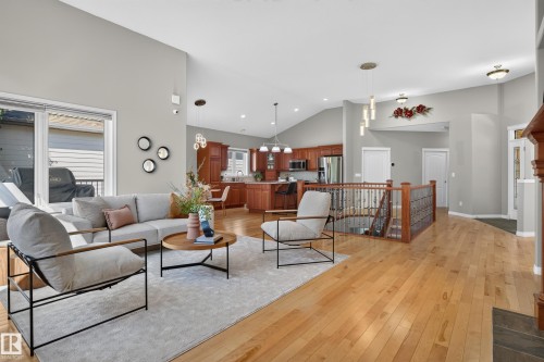 #20 18343 Lessard Rd Nw, Edmonton, AB - Indoor Photo Showing Living Room