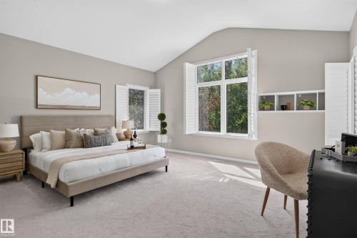 #20 18343 Lessard Rd Nw, Edmonton, AB - Indoor Photo Showing Bedroom