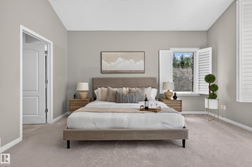 #20 18343 Lessard Rd Nw, Edmonton, AB - Indoor Photo Showing Bedroom