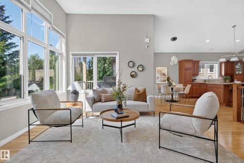 #20 18343 Lessard Rd Nw, Edmonton, AB - Indoor Photo Showing Living Room