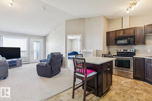 #7419 7327 South Terwillegar Dr Nw, Edmonton, AB - Indoor Photo Showing Kitchen With Stainless Steel Kitchen