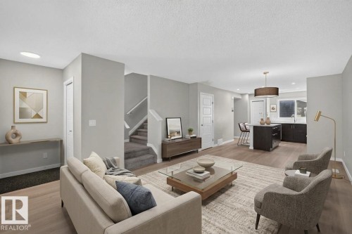 749 Southfork Drive, Leduc, AB - Indoor Photo Showing Living Room