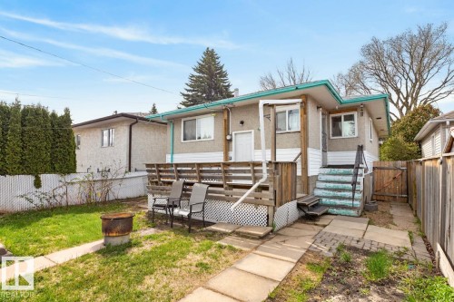 8326 81 Avenue Nw, Edmonton, AB - Outdoor With Deck Patio Veranda