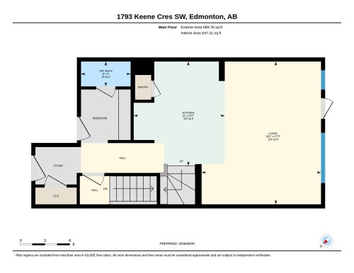 Floor plan - 1793 Keene Crescent Sw, Edmonton, AB - Other