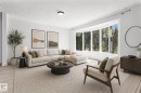 10612 10 Avenue Nw, Edmonton, AB  - Indoor Photo Showing Living Room 