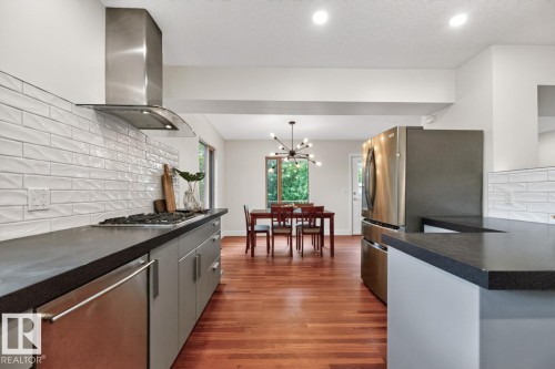 8860 93 Street Nw, Edmonton, AB - Indoor Photo Showing Kitchen