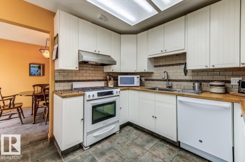 3803 108 Street Nw, Edmonton, AB - Indoor Photo Showing Kitchen With Double Sink