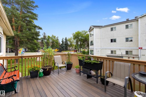 #1 10 Grange Dr, St. Albert, AB - Outdoor With Deck Patio Veranda With Exterior