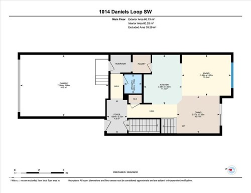 Floor plan - 1014 Daniels Loop Sw, Edmonton, AB - Other