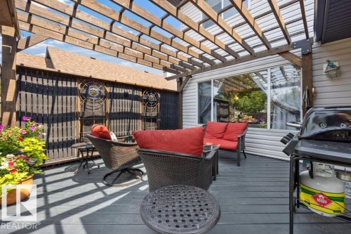 22 Bonin, Beaumont, AB - Outdoor With Deck Patio Veranda With Exterior