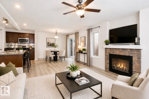 4120 50 Street, Gibbons, AB - Indoor Photo Showing Kitchen