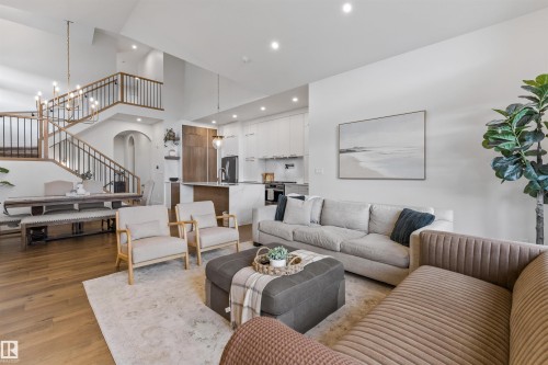 110 Edgefield Way, St. Albert, AB - Indoor Photo Showing Living Room