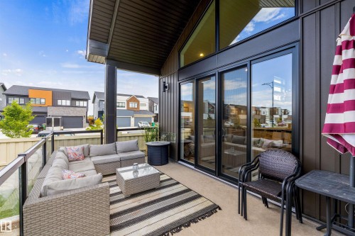 110 Edgefield Way, St. Albert, AB - Outdoor With Deck Patio Veranda With Exterior