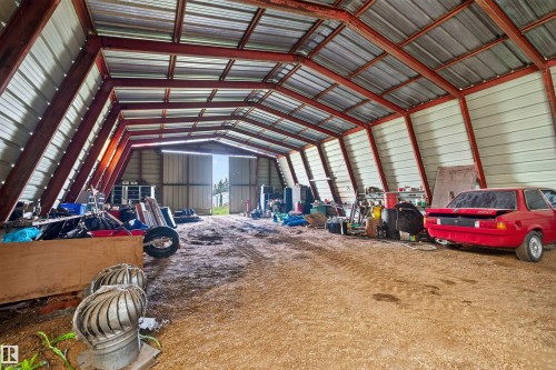 21419 Twp 542, Rural Strathcona County, AB - Indoor Photo Showing Garage