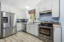 8423 Mill Woods Road Nw, Edmonton, AB  - Indoor Photo Showing Kitchen With Stainless Steel Kitchen 