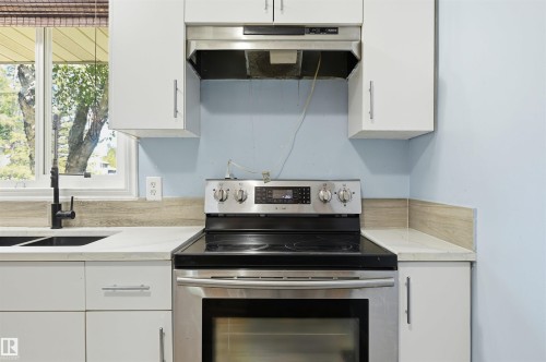 8423 Mill Woods Road Nw, Edmonton, AB - Indoor Photo Showing Kitchen With Double Sink