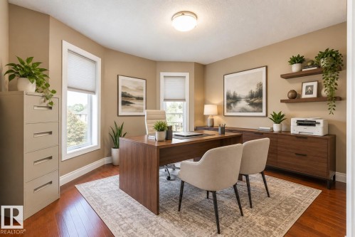 Bedroom/Office on the main floor - 5911 166 Avenue Nw, Edmonton, AB 