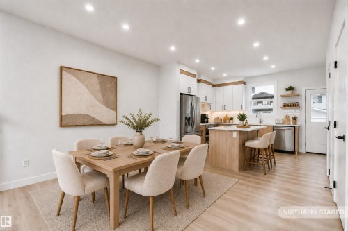 525 Robinson Boulevard, Leduc, AB - Indoor Photo Showing Dining Room