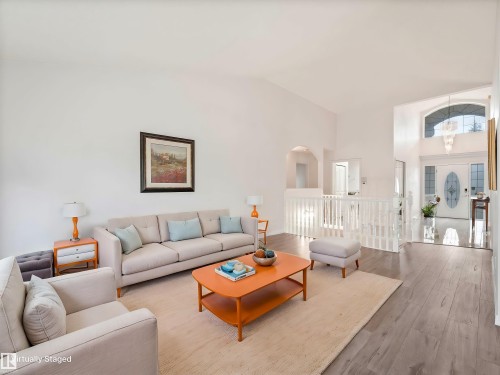 1217 115A Street Nw, Edmonton, AB - Indoor Photo Showing Living Room
