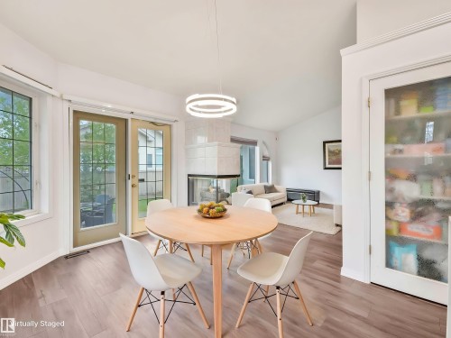 1217 115A Street Nw, Edmonton, AB - Indoor Photo Showing Dining Room